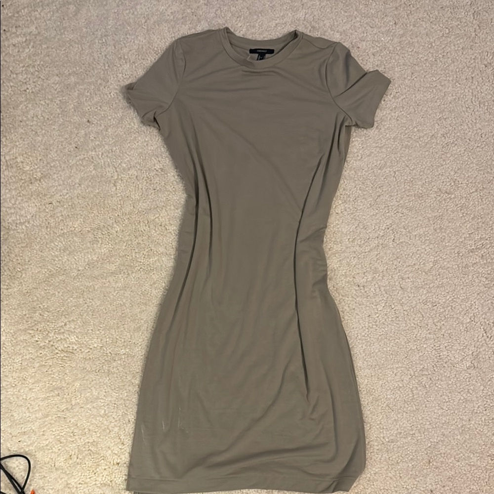 Elegant Tan Women's Dress